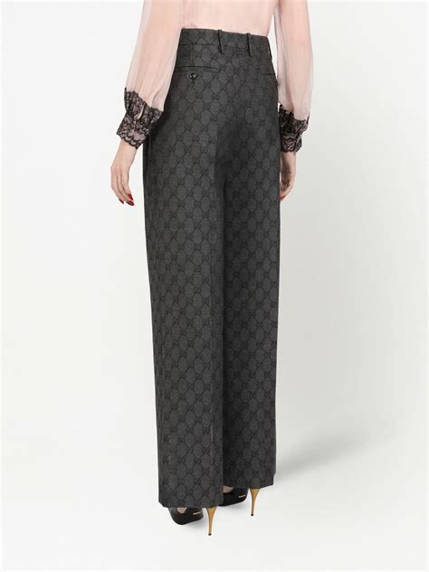 gucci broek bruin met rood dames|GUCCI® NL Official Site .